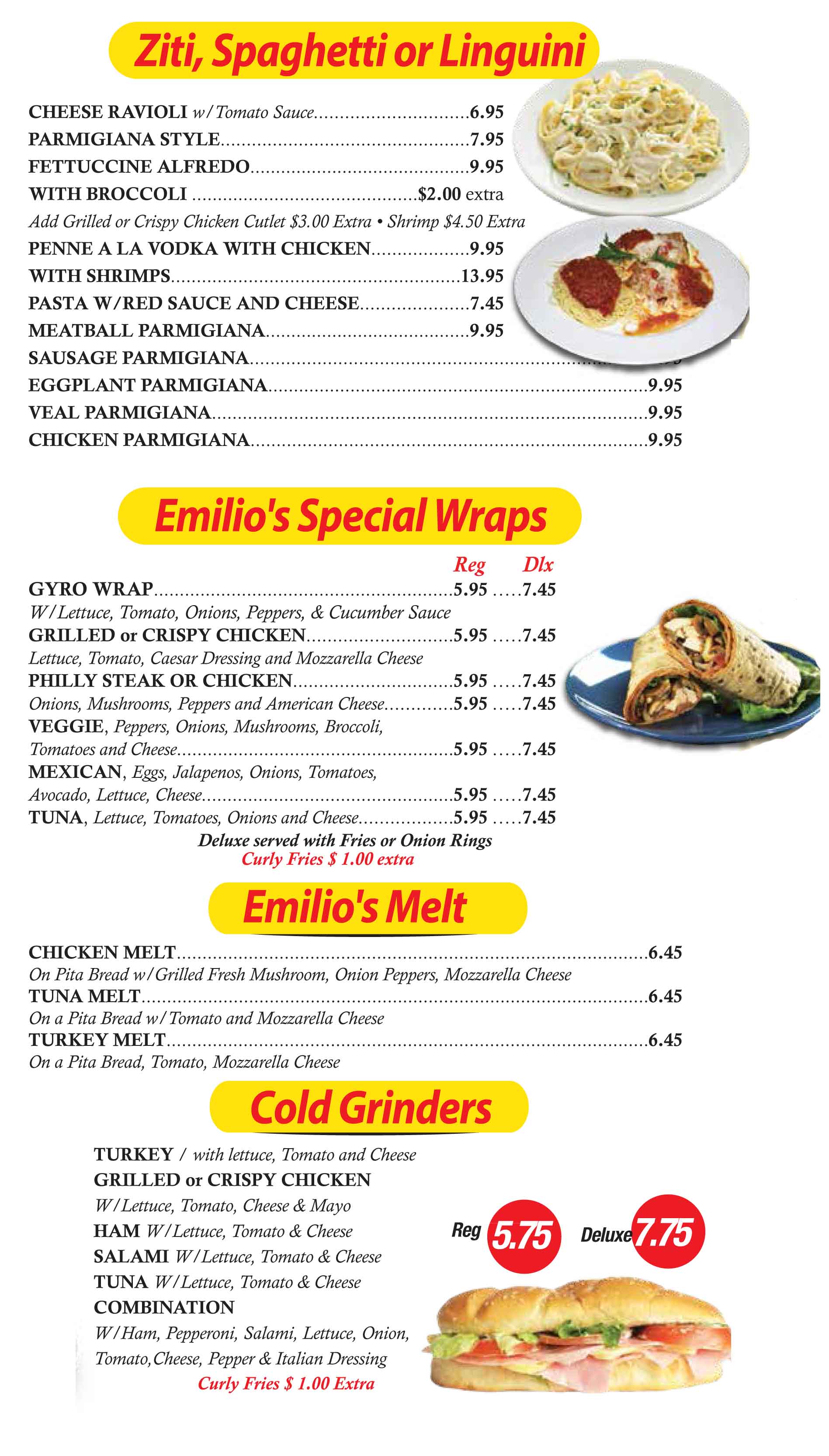 milford menu2